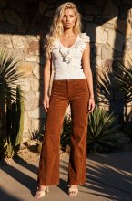 7 For All Mankind - Lotta Corduroy - Cognac