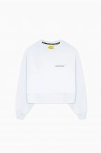 Acqua Limone - Cropped Ivy Sweater - White