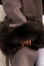 Shepherd - Ava Clutch Fårskinn - Moro