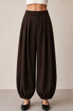 Mixed Brands - Balloon pant JM33623 - Choco