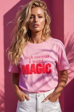 Blond Hour - I Want Magic Tshirt - Light Pink