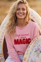 Blond Hour - I Want Magic Sweater - Pink