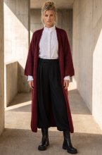 Blond Hour - Lodge Cardigan - Bordeaux