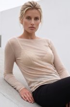 Blond Hour - Ravello Cashmere Top - Beige