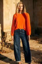 Blond Hour - Riviera Blouse - Orange