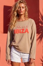 Blond Hour - Take me to Ibiza Sweater - Beige
