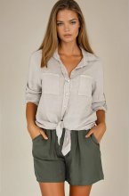 Blond Hour - Time Linen shirt - Sand
