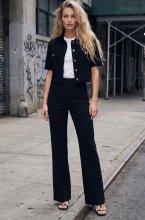 Busnel - Karin Solid Trouser - Black