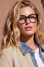 Glas - Chloe - Chocolate Blue Light