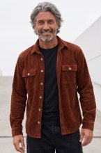 Less Worries - Cord Shirt - Brick