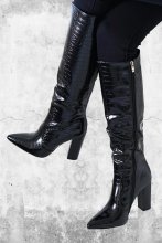 Mixed Brands - Boots with heel C132 - Black