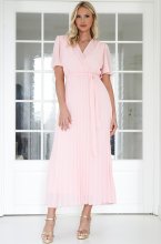Mixed Brands - Wrap Dress 11033 - Blush