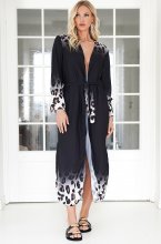 Mixed Brands Leo Kaftan Long 254002 - Black