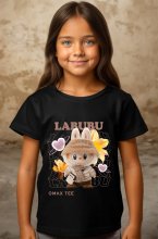 Mixed Brands Kids - Tshirt Labubu - Black