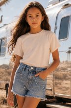 Mixed Brands - Tshirt Plain 8514 - Beige