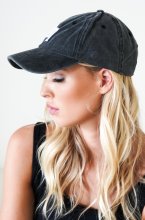 Mixed Brands - Classic Denim NY Cap - Black