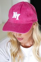 Mixed Brands - Classic Denim NY Cap - Pink