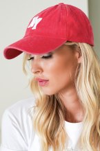 Mixed Brands - Classic Denim NY Cap - Red