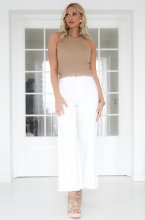 Mixed Brands - Straight pant NCM109 - White