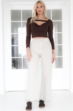 Mixed Brands - Straight pant NCM109 - Beige