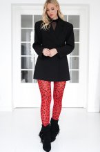 Mixed Brands - Leo tights 2148 120D - Red