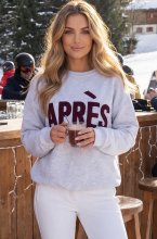 Mixed Brands - Apres Sweater 2586 - Grey/Bordeaux