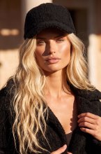 Mixed Brands - Fluffy Cap CM50211 - Black