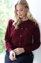 Mixed Brands - Cardigan 20102 - Bordeaux