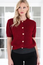 Mixed Brands - Cardigan 2528 - Wine