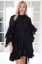 Mixed Brands - Dress Frill 11620 - Black