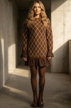 Mixed Brands - Dress 25907 - Brown