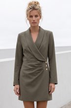 Mixed Brands - Blazer-Dress 3439 - Khaki