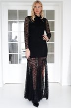 Mixed Brands - Maxi Dress LD3668 - Black