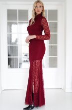 Mixed Brands - Maxi Dress LD3668 - Burgundy