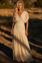 Mixed Brands - Dress Juny26 - Beige Lace