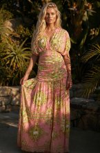 Mixed Brands - Dress Juny26 - Green/Pink