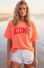 Mixed Brands - Short Sleeve Sweater Iconic 1141 - Orange