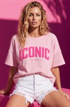 Mixed Brands - Short Sleeve Sweater Iconic 1141 - Rose