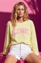 Mixed Brands - Iconic Sweater 2091 - Yellow Pink