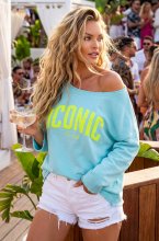 Mixed Brands - Iconic Sweater 2091 - Green/Neon Yellow