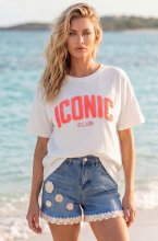 Mixed Brands - Tshirt Iconic 19313 - White