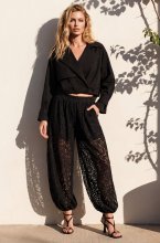 Mixed Brands - Short Trench Jacket V26016 - Black