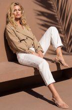 Mixed Brands - Short Trench Jacket V26016 - Camel