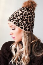 Mixed Brands - Beanie Leo O6206 - Camel