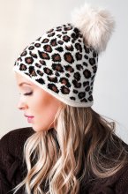 Mixed Brands - Beanie Leo O6206 - Beige