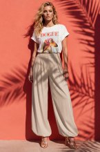 Mixed Brands - Balloon Pant P26038 - Beige