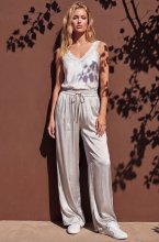 Mixed Brands - Flowy Viscose Pant 3703 - Beige