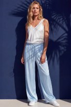 Mixed Brands - Flowy Viscose Pant 3703 - Blue