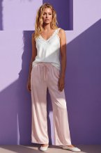 Mixed Brands - Flowy Viscose Pant 3703 - Rose