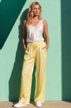 Mixed Brands - Flowy Viscose Pant 3703 - Yellow